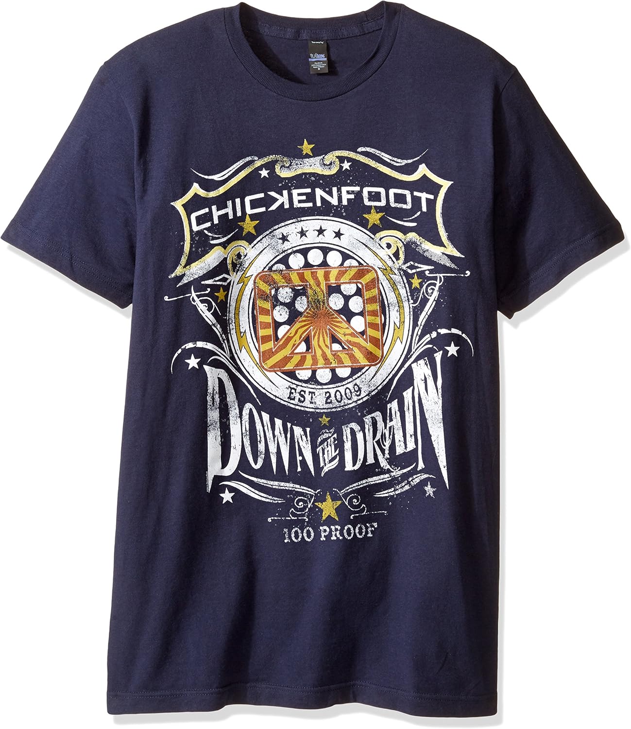 

FEA Men s Chickenfoot Down The Draw Men s Soft T-Shirt S разноцветный