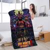 Anime F-Fnaf F-Five-N-Nights-At-F-Freddys Microfiber Blanket Quick Drying Beach Towels Oversized Printing Super Absorbent Pool