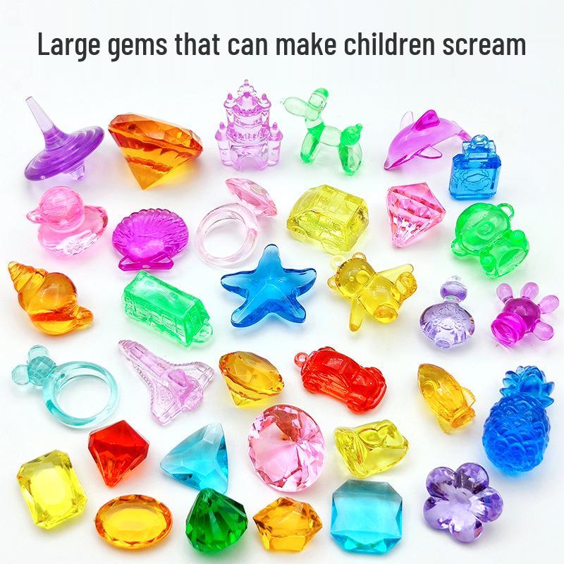 Kindergarten Sharing Gifts: Plastic Gem Animal Dolls for Toddlers