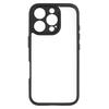 For iPhone 16 Pro Case Shockproof PC+TPU Clear Back Phone Cover