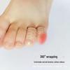 Silicone Toe Protector: Anti-wear, Breathable, Pain-Relief Separator for Corns & Little Toe.