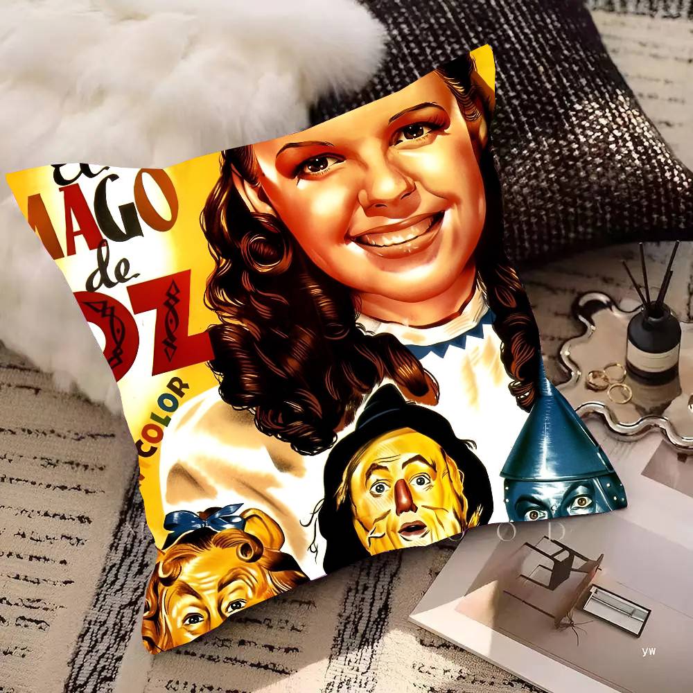 T-The Wonderful Wizard Of Oz Pillow Case Square Pillow Bedroom Sofa Leisure Comfort Cushion Car Living Room Home Decoration