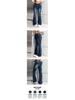 Teen Girls' Fashion 3D Bow Flare Jeans