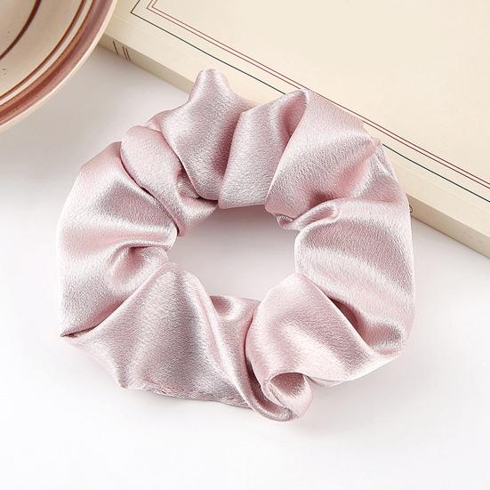 Hair Tie Adjustable Fit High Elasticity Smooth Satin Hair Band Soft Non-Irritating Scalp Hair Holder Daily Party Outing Hair Accessory