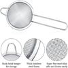 Cocktail Strainer Stainless Steel Tea Strainers Conical Food Strainers Fine Mesh Strainer Practical Bar Strainer Tools