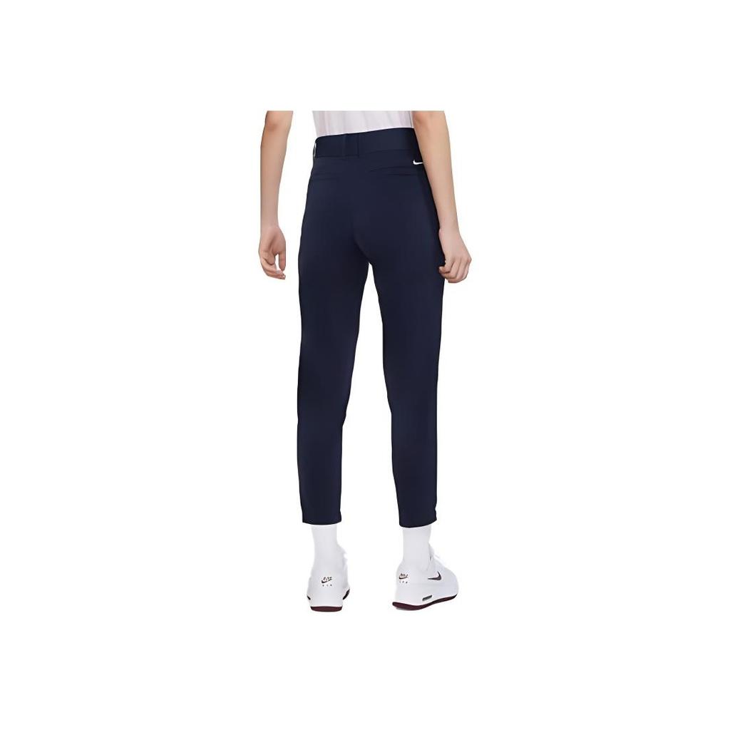 Nike Dri-FIT Solid Quick-Dry Tapered Cropped Pants Women Bottoms Black DO6786-451