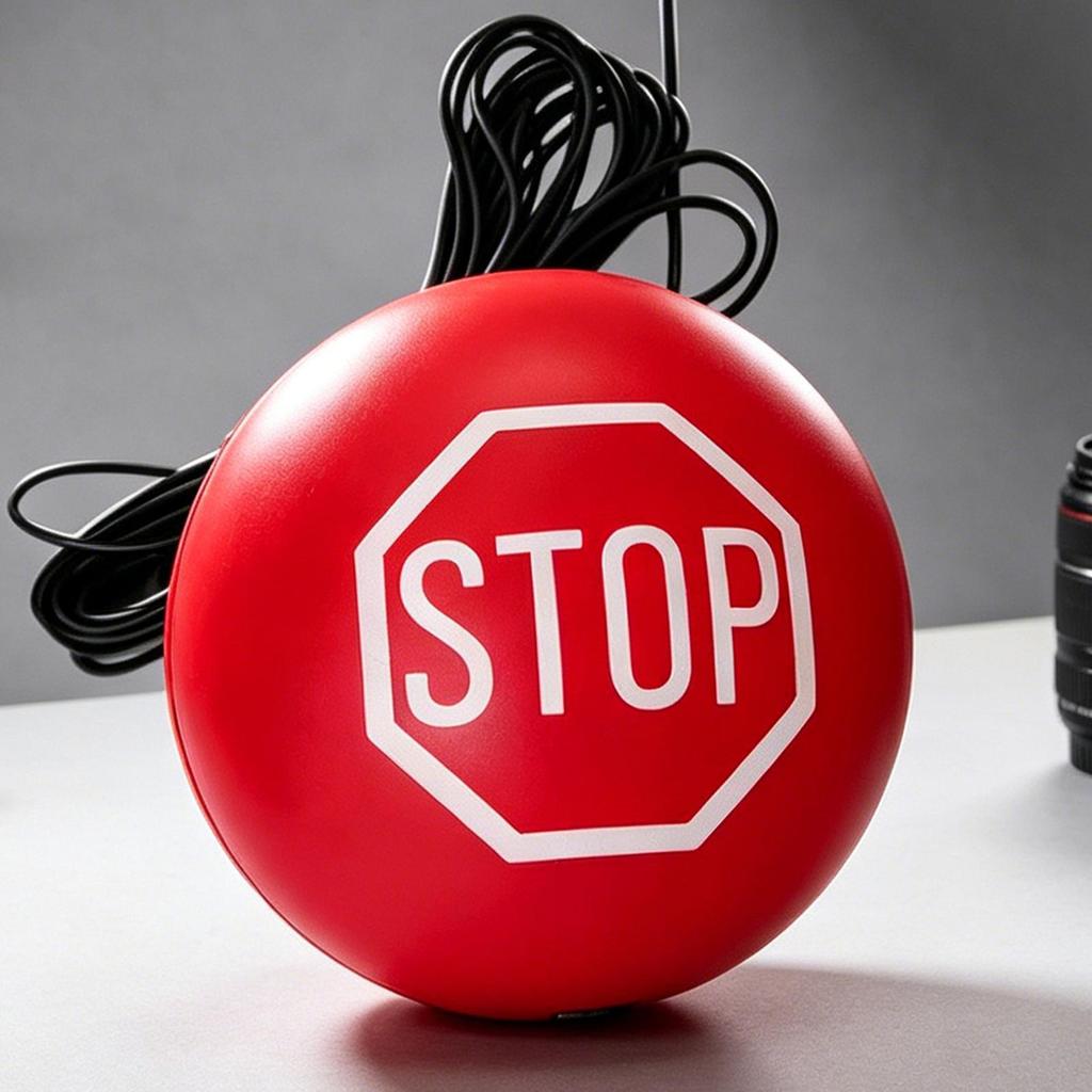 Garage Parking Stopper with Rope Highly Visible Parking Ball Aid for Home Driveway Outdoor, Fits SUV Sedan Truck RV Caravan