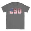 America    Unisexs T Shirts  Leisure Tees Short Sleeve Round Neck TShirt Cotton 4XL 5XL Tops