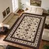 Light Color Retro Carpet Persian Style Living Room Foldable Indoor Floor Mat Washable Non-slip customizable soft Rug Dining Room