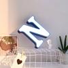 Plastic LED 26 English Alphabet Night Lamp Letter Shape Decoration Light for Birthday Propose