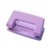 Dual-Hole Puncher Non-slip Handle Portable Hole Punch Tool Effortless Punching 10 Sheets Capacity for DIY Binder Albums