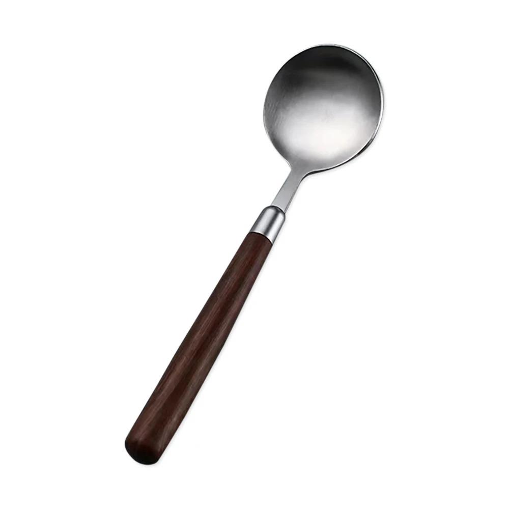

Stainless Steel Soup Spoon Simple Dessert Spoon New Rice Spoon Tableware