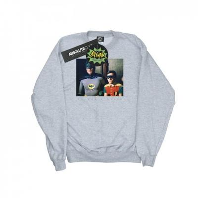 Mens Batman TV Series Dynamic Duo Photograph Sweatshirt