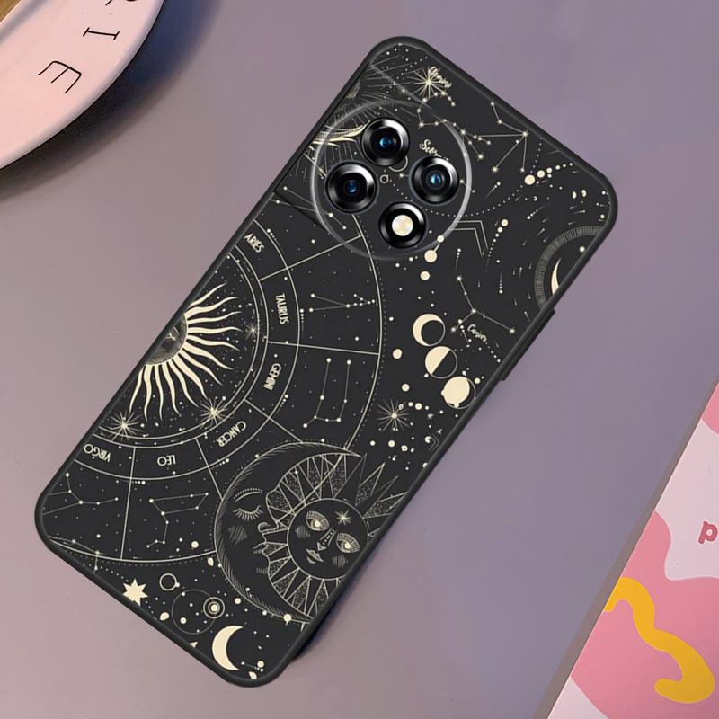 Sun Moons Star Signs Celestial Case For OnePlus 12R 10T 10R 9RT 9 10 Pro OnePlus 12 11 Nord 3 2T CE 2 Lite N20 N10 Cover