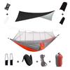 Anti Outdoor Camping Hammock With Mosquito Net And Rain Tent Equipment Supplies Shelters Camp Bed Survival Portable Hammock Soft and Comfortable