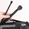 Mesh Dual-use Makeup Brush Storage Bag Brush Case Simple Large Capacity Brush Bucket Holder Travel Stand-up Pouch Portable