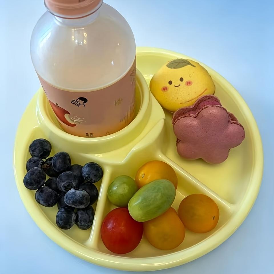Random Color Food Divider Plate