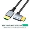 Engineering Grade HDMI 2.1 8K Ultra-Thin Elbow Cable for Computers