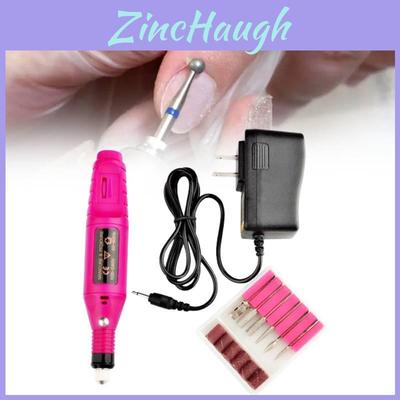 Mini Nail Buffer Kit With Rechargeable Electric File For Professional Nail Art And Removal