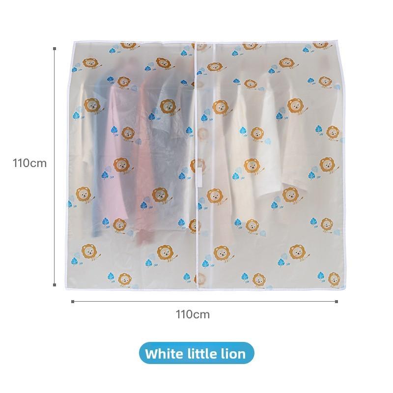 Clothing Dust Cover With Peva Material For Wardrobe Storage And Travel Use