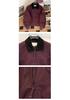 Men's Retro High-Grade Cotton Jacket, Autumn/Winter, Loose Fit, Lapel Style, Cool Design