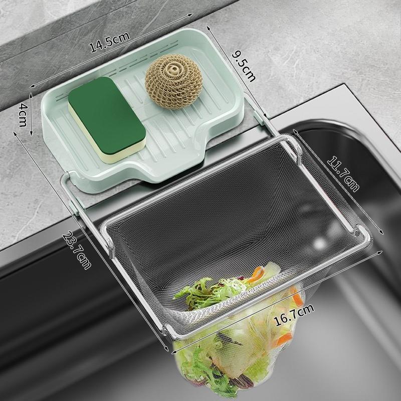 Disposable Kitchen Sink FilterMesh Sewer Garbage Filter Meal Residue Pool Mesh Bag Drainage Screen Sink Garbage Net