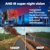 4 Channels Vehicle DVR Recorder System Infrared Night Vision 10.36 Inch 1080P AHD Backup Cameras MP5 FM Touch Monitor For Truck