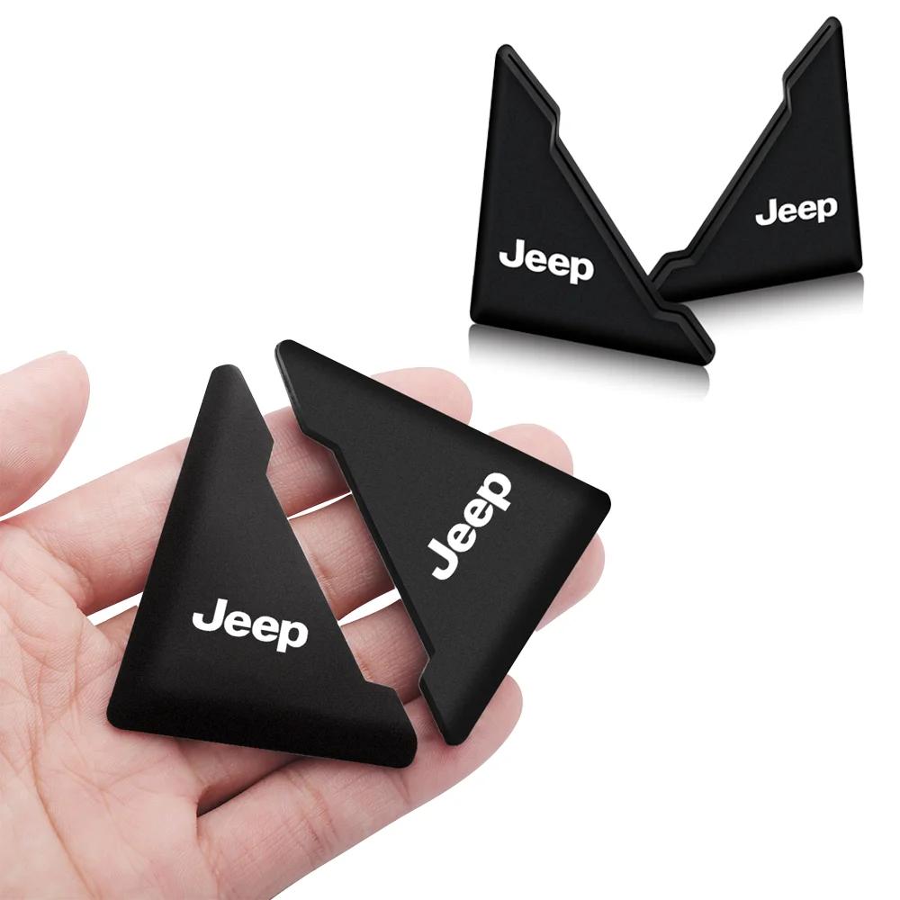 Waterproof Car Door Angle Protection Decals Exterior Decoration for Jeep Grand Cherokee Wrangler Compass Parts AKO1