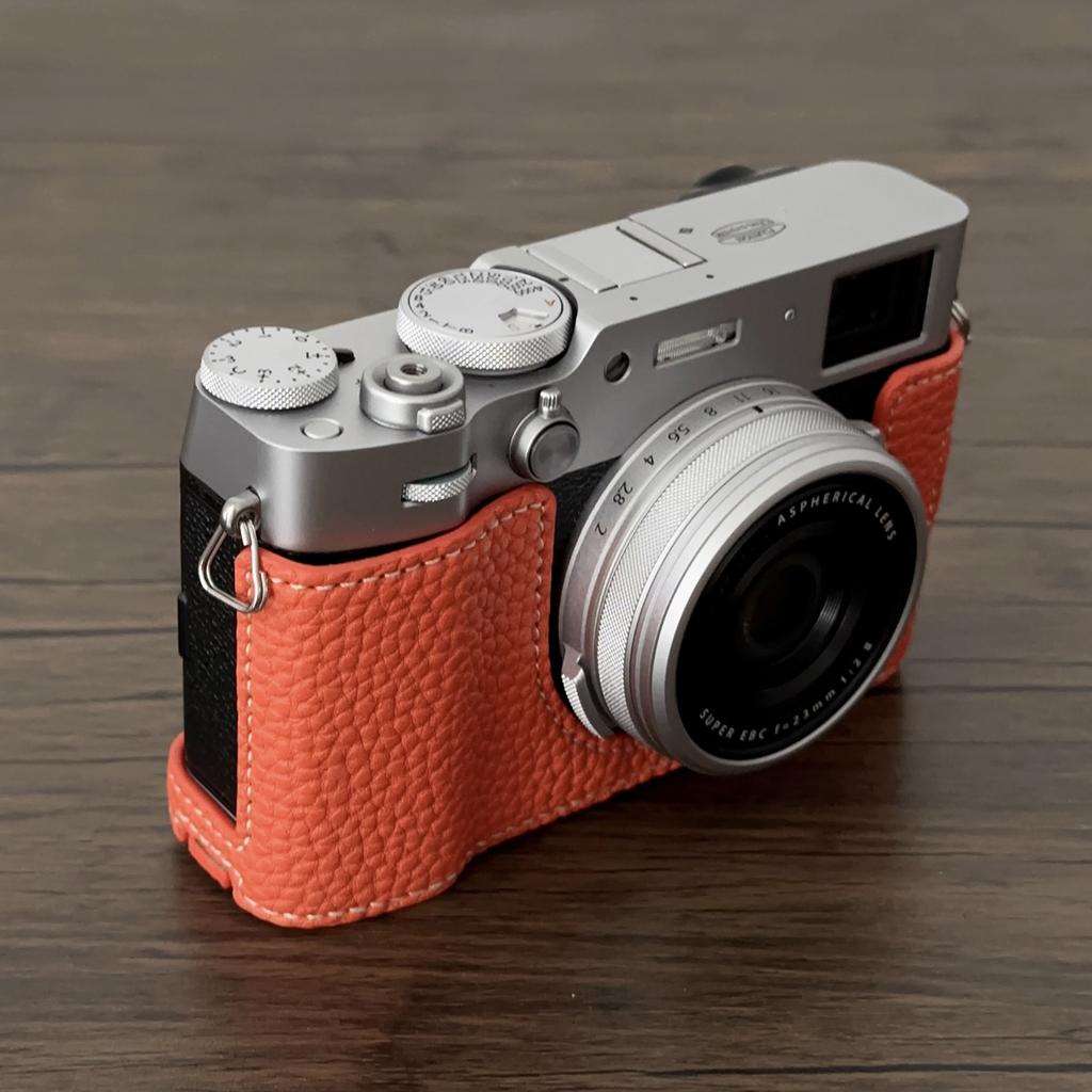 Portable Camera Protective Case Retro Full Camera Case Carry Bag Opening Bottom Design with Shoulder Strap Replacement for 0VI Camer
