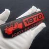 1Pc 3D Metal 1970 Commemorative Mark Car Body/Car Sider Fender/Car Rear Trunk Emblem Badge Sticker for Jimny JB23 JB43 JB64 JB74