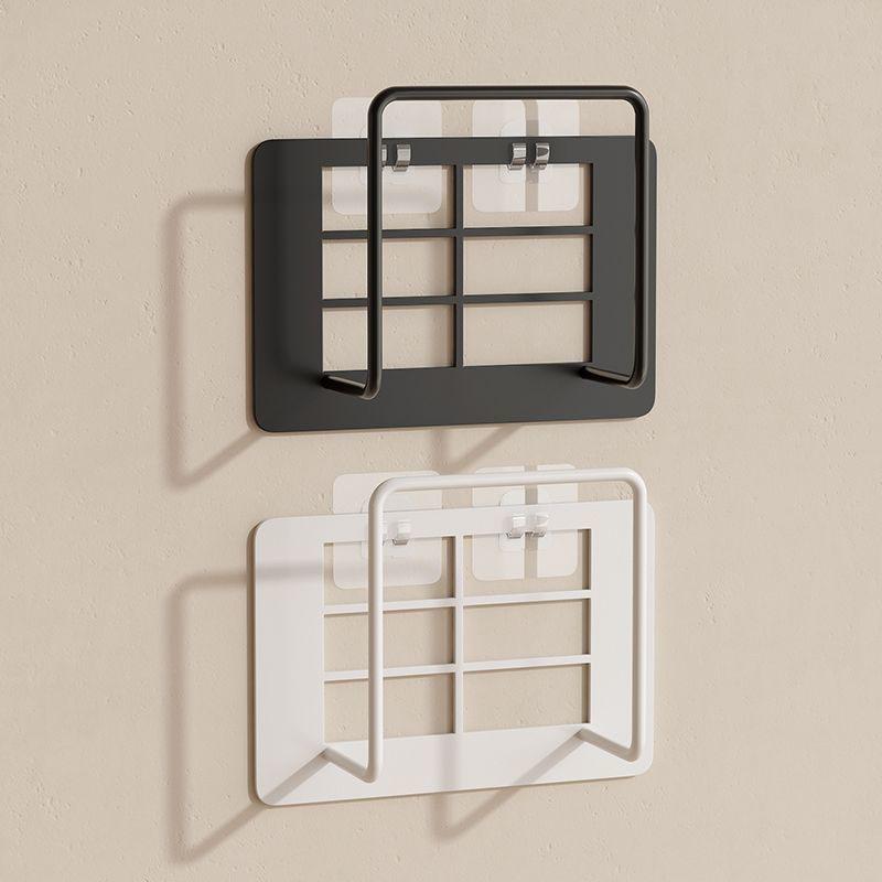 Wall Mount Router Stand Rack with Cable Management Design for Storage Box Bracket and Top Box, No Drilling Required, Wi-Fi Rack,