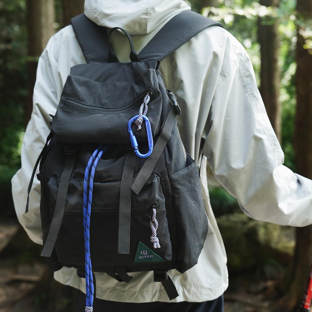 Schoolbag New Outdoor Sports Backpack with Hook Portable Hiking Bag Couple Casual Mountain Backpack