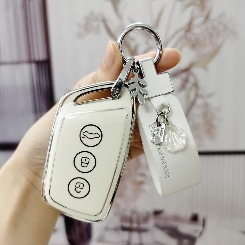 Baojun Kiwi/Wuling Nano Key Cover: EV, E300/RS5 RC6/RC5 Shell Bag for Women