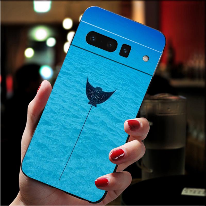 

Phone Case For Google Pixel 10 9 Pro XL 9A 8 7 6 Pro Pixel 8A 7A 6A Pixel 8 7 6 5 Ocean Animal Manta Rayjpg Google Pixel 8