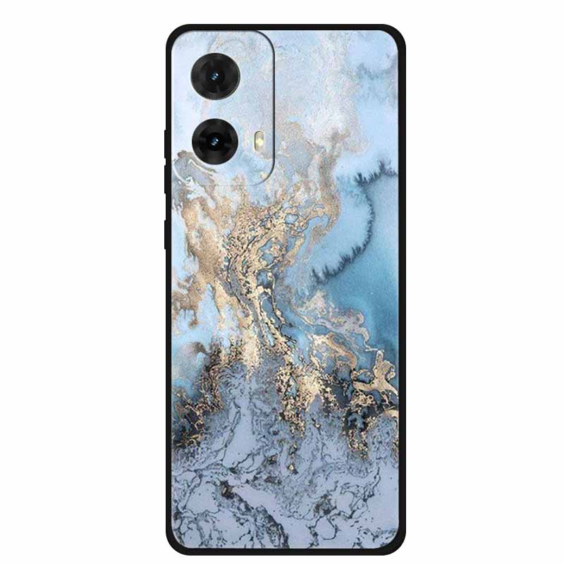 6.67"For Moto G85 5G Case Marble Soft Silicone Bumper Phone Back Cover For Motorola Moto G85 XT2427-3 TPU Capa MotoG85 G 85 Case