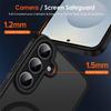 Voor Samsung Galaxy A05 A05s A06 A14 A15 A16 A26 A35 A36 A54 A55 A56 A07 A17 5G 4G Schokbestendige Bumper Magnetische Hoes Pantser Cover