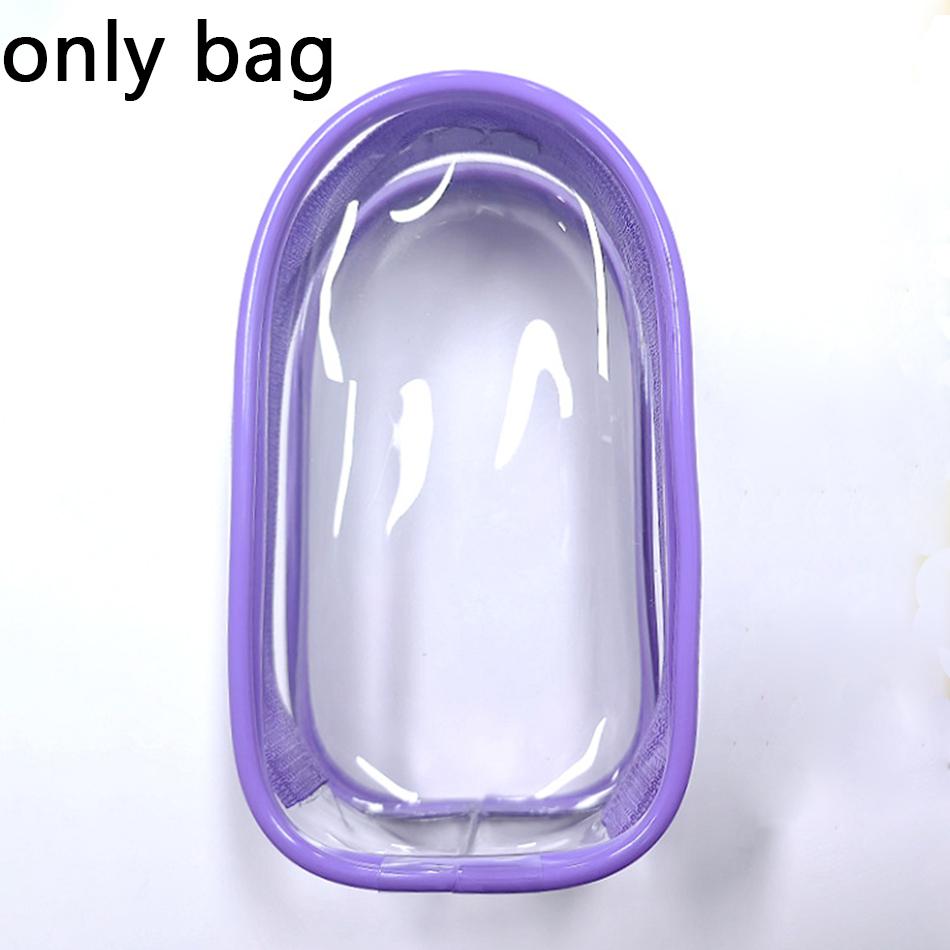 

For Small Labubu Pin For Lovetransparent Vivid Protector Case V4 Doll Accessories Plush Doll Display Bag Outdoor Keychain Plaything