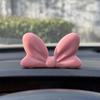 Center Console Bowknot Decoration Dashboard Mount Bowknot Ornament Gift for Women Girl Enhances Beauty Easy Installation
