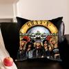 Band G-Guns-S N R-Rosess Pillowcase For Sofa Room Office Decor Printing Protector Cushion Cover Valentine Gift Custom