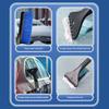 SEAMETAL 3 IN 1 Detachable Car Snow Sweeping Shovel With EVA Foam Handle Extendable Ice Scraper Car Windshield Snow Brush