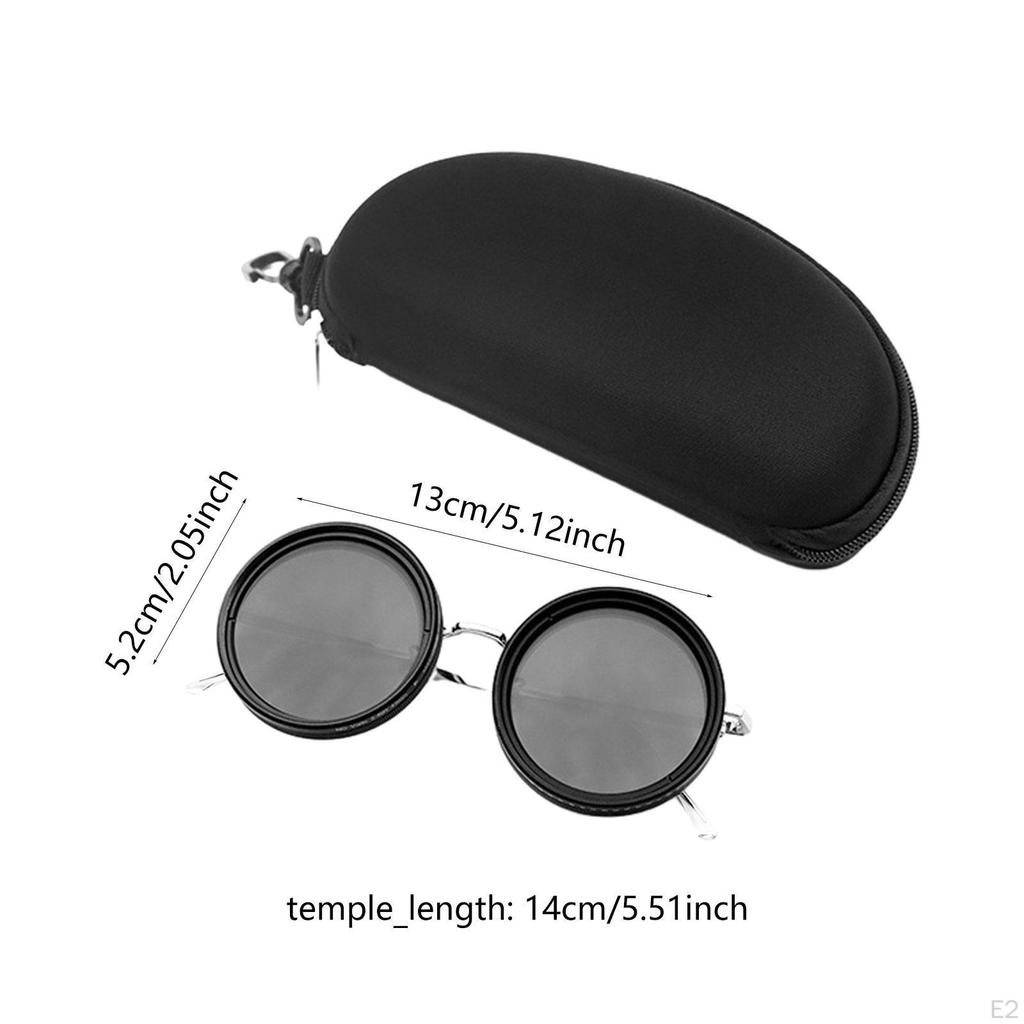 Adjustable Tint Sunglasses Beach Fashion Decoration Eyewear Round Polarized Glasses for
