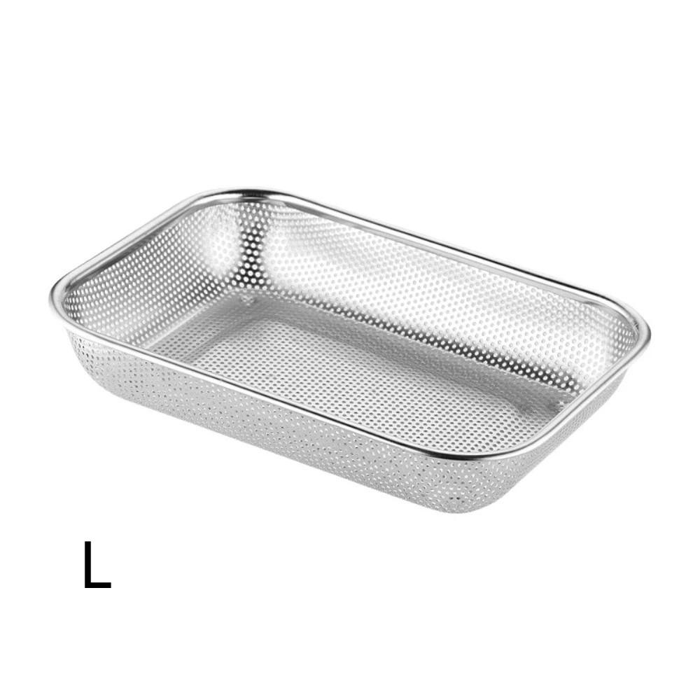 Mesh Filtering Chopsticks Storage Basket Anti-rust Chopstick Spoon Storage Box  Sand Sifting