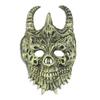 3D Halloween Mask Realistic Stage Performance Props Cosplay Full Head Skull Mask  Home