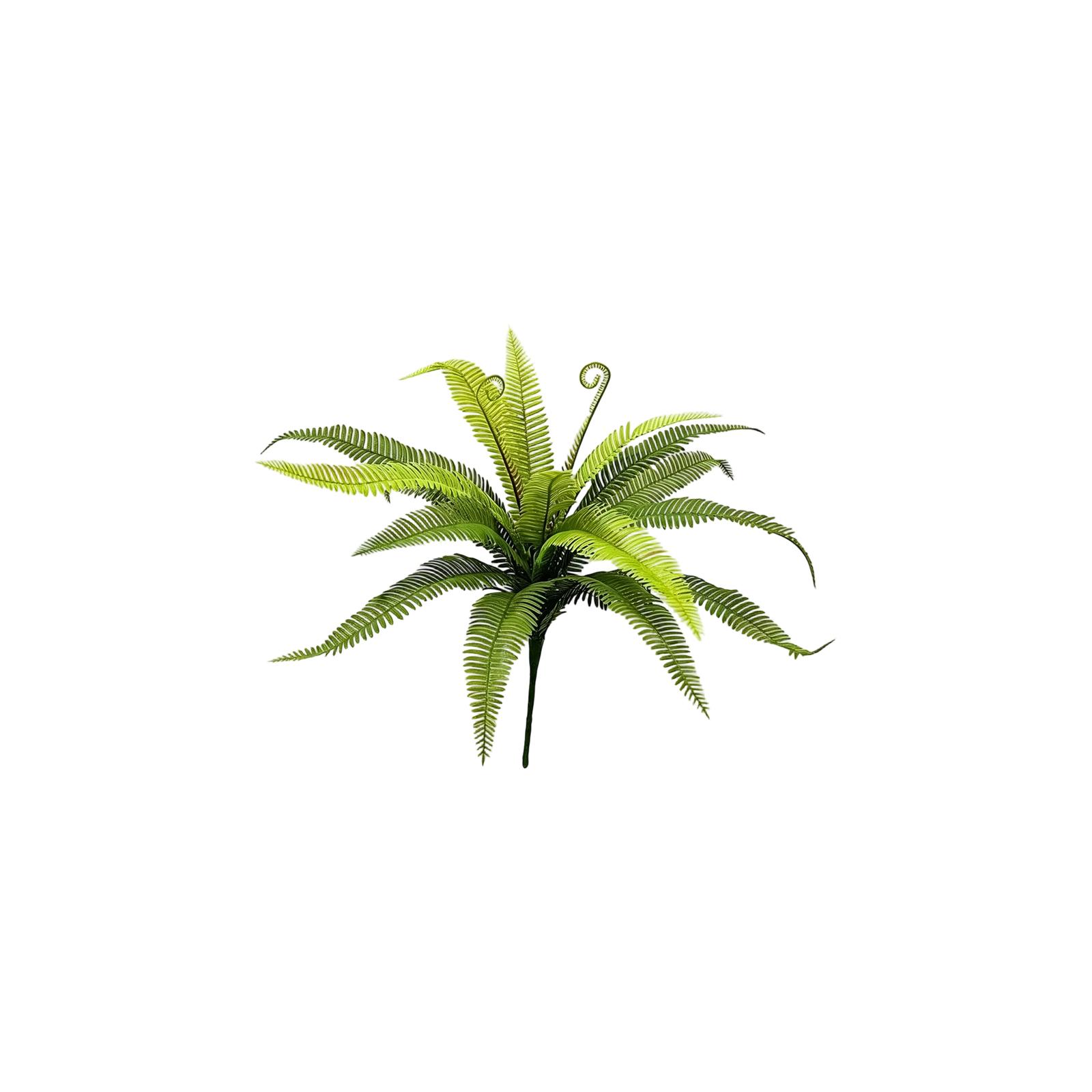 

Artificial Fern Plant, Lifelike Fern Bush For Indoor Outdoor Home Decor One Size