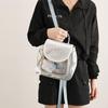 Schoolbag Cute Dopamine Pain Bag College Student Niche Design Small Schoolbag High Value Girl Commuter Travel Backpack