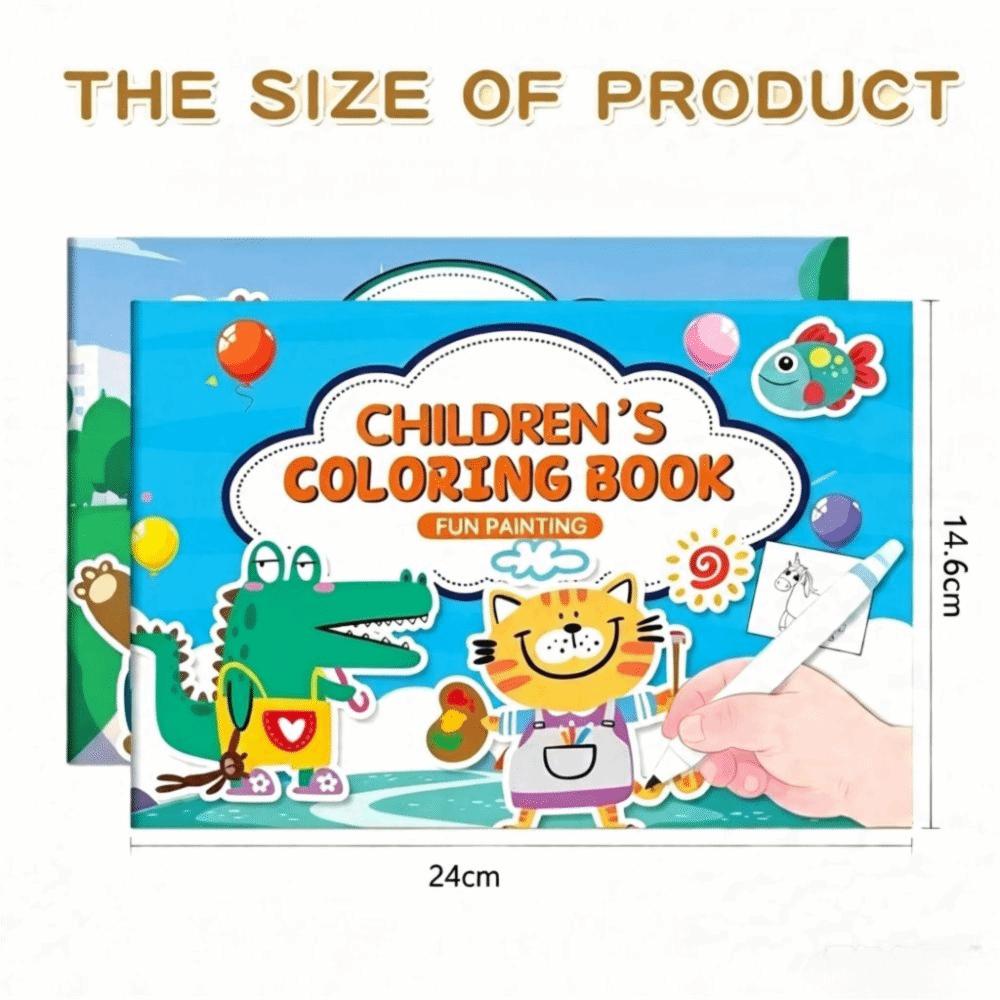 Baby Coloring Books Animals Drawing Toy Children's Drawing Book  Home Activity