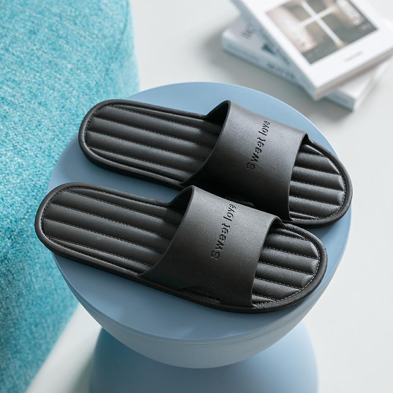 Cool slippers men's home bathroom non-slip home indoor summer bath women