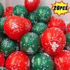 20/10 Stück Frohe Weihnachten Ballons Weihnachtsmann Schneeflocken Latexballon Aufblasbar Kinder Geschenke Weihnachten Neujahr Party Dekoration