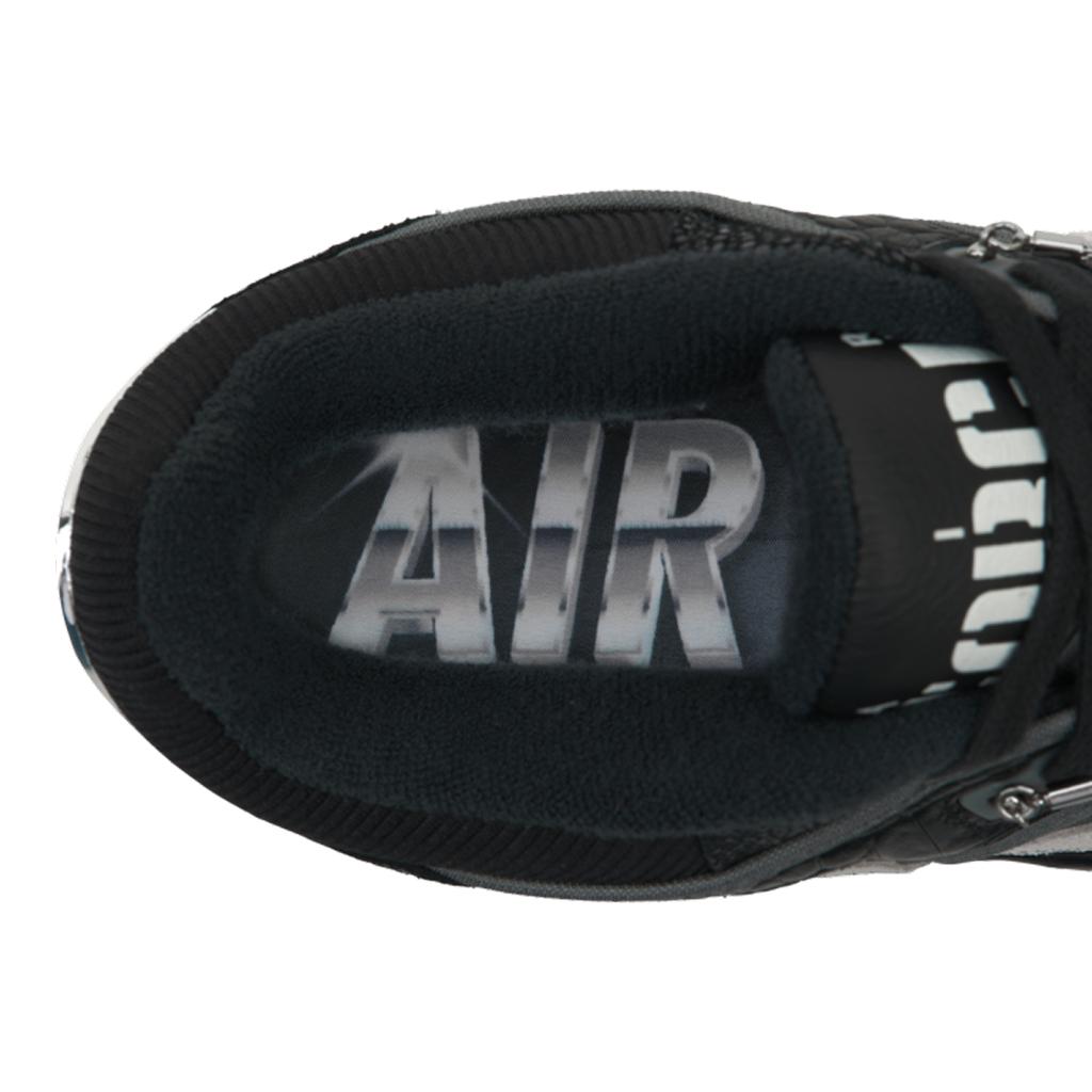 Nigo x Nike Air Force 3 Low Zwart Croco Unisex Sneakers Rookgrijs Metallic-Platina Wit HF7630-001