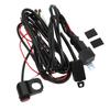 Cablaggio per Interruttore Luci LED da 13ft 14AWG 1‑a‑2 con Relè e Fusibile da 40A per Moto SUV ATV UTV